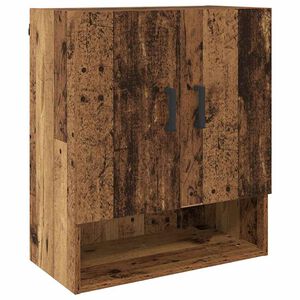 vidaXL V&aelig;gskab 60 x 31 x 70 cm Konstrueret tr&aelig; Gammelt tr&aelig;