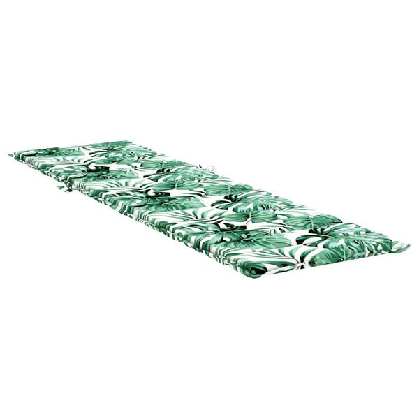 vidaXL Lounger Pude Blad Bladmønster 200 x 70 x 3 cm Oxford stof