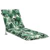 vidaXL Solseng Pude GEMERT 100% polyester Bladm&oslash;nster 190 x 60 x 9 cm