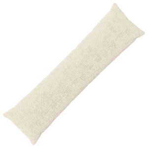 vidaXL Pudebetr&aelig;k HEERLEN Hvid 40 x 145 cm Faux Kanin Pels