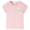 vidaXL T-shirt til b&oslash;rn str. 140 lyser&oslash;d
