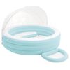 INTEX Pool Lounge Float med Markise 277 x 221 x 137 cm Rund til