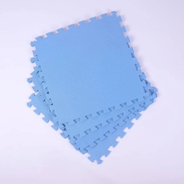 Pool Improve gulvbeskyttere til pool 8 stk. 50x50 cm blå