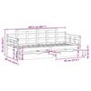 vidaXL daybed med skuffer 80x200 cm massivt fyrretr&aelig;