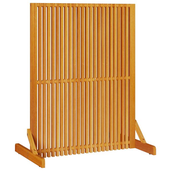 vidaXL Privatlivssk&aelig;rm Brun 79.5 x 50 x 110 cm Massivt akacietr&aelig;