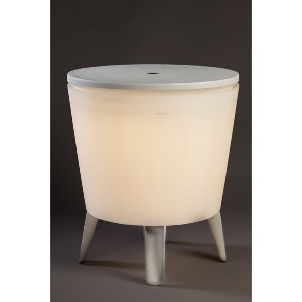 Keter k&oslash;lebar oplyst hvid 232924