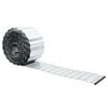 vidaxl Pl&aelig;nekant 5 m x 20 cm Galvaniseret st&aring;l S&oslash;lv