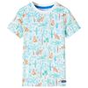 T-shirt til b&oslash;rn str. 104 ecrufarvet