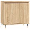 vidaXL badev&aelig;relsesskab 58x33x60 cm konstrueret tr&aelig; sonoma-eg