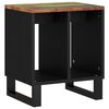 vidaXL sidebord 40x31x46 cm massivt genbrugstr&aelig; og konstrueret tr&aelig;