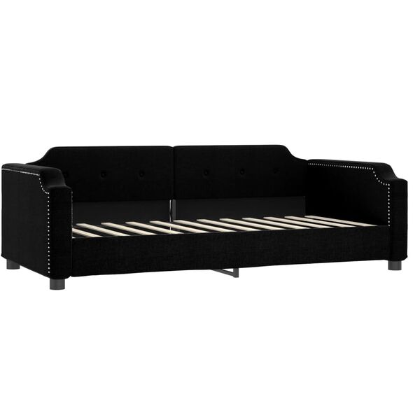 vidaXL daybed 90x200 cm stof sort