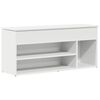 vidaXL skob&aelig;nk 102x30,5x45 cm konstrueret tr&aelig; hvid