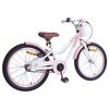 vidaXL B&oslash;rnecykel 18 tommer til 5-7 &aring;r gammel Lys pink