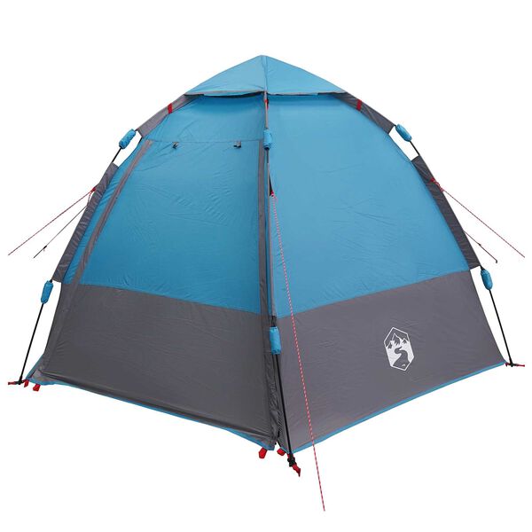 vidaXL &Oslash;jeblikkeligt Telt med opbevaring Bl&aring; 280 x 280 x 160 cm St&aring;l