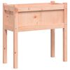 vidaXL plantekasse med ben 70x31x70 cm massivt douglasgran