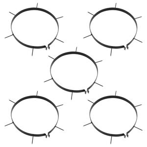 vidaXL klinger til plænelufter 5 stk. med pigge Ø 30 cm jern