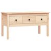 vidaXL sofabord 102x49x55 cm massivt fyrretr&aelig;