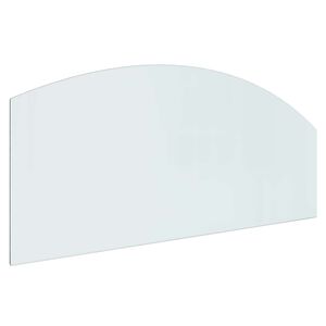 vidaXL Pejs glasplade Transparent 120 x 50 cm Glas