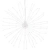 vidaXL lysende starburst-dekoration 4 stk. 140 LED'er 17 cm bl&aring;t lys