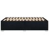 vidaXL Sengeramme uden madras Sort 120x200 cm Stof