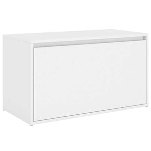 vidaXL entr&eacute;b&aelig;nk 80x40x45 cm konstrueret tr&aelig; hvid