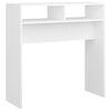 vidaXL konsolbord 78x30x80 cm konstrueret tr&aelig; hvid