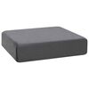vidaXL S&aelig;dehynde 40 x 40 x 10 cm PU Skum Gr&aring;