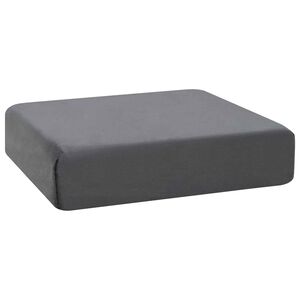 vidaXL S&aelig;dehynde 40 x 40 x 10 cm PU Skum Gr&aring;