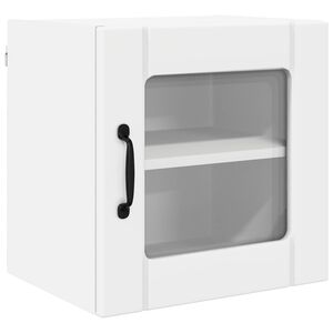 vidaXL V&aelig;gl&aring;gskab LUCCA Hvid 40 x 31 x 40 cm Konstrueret tr&aelig;