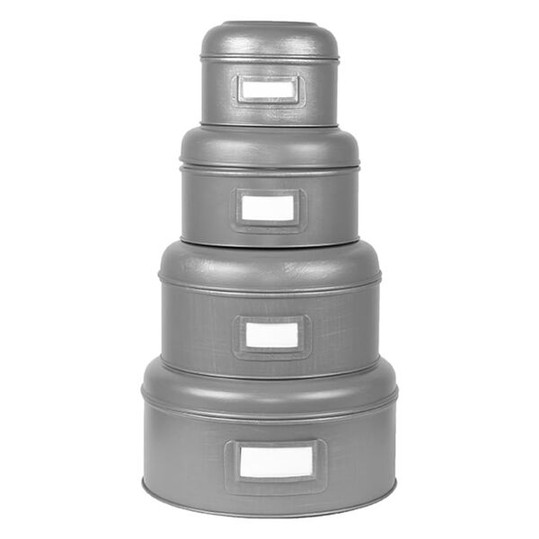 LABEL51 opbevaringsbeholder 13x13x10 cm str. S antikgr&aring;