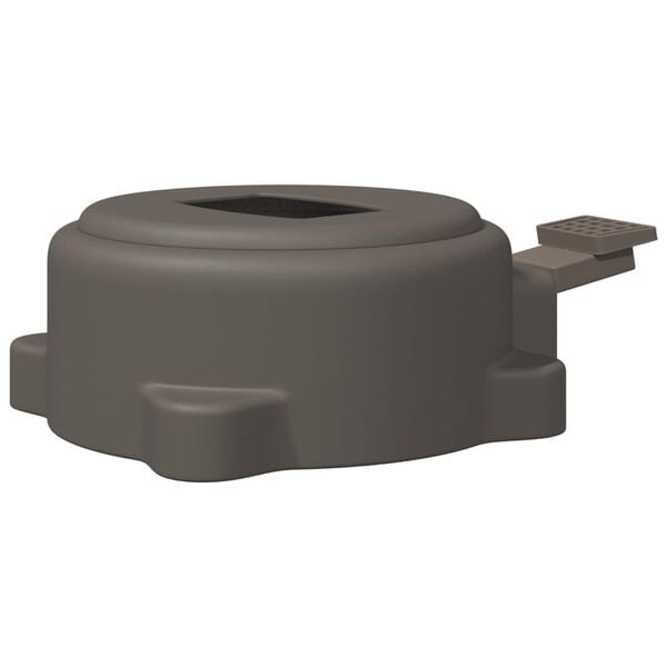 vidaXL Parasolfod S&oslash;lv 23 x 14 x 6 cm