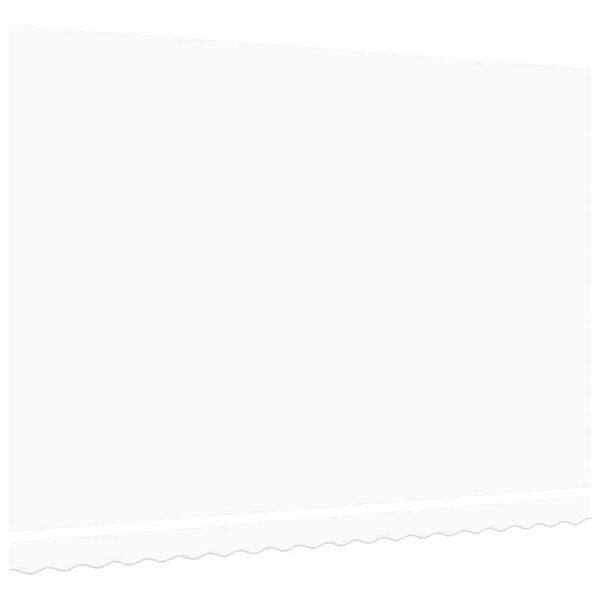 vidaXL Reservedug til markise Hvid 280 x 245 cm Polyester