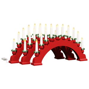 vidaXL Julelys Bue med 10 LED Lys 3 stk. LED'er Varm hvid