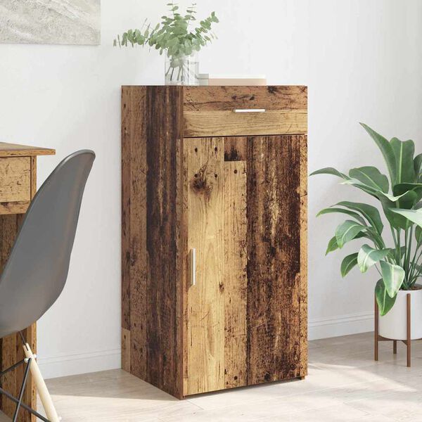 vidaXL Sideboard Gammelt tr&aelig; 42,5 x 40 x 93 cm Konstrueret tr&aelig;