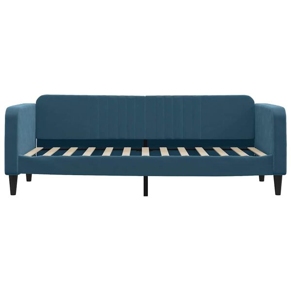 vidaXL daybed med madras 80x200 cm velour bl&aring;