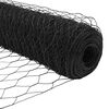 vidaXL Hegnsp&aelig;l Gr&aring; 25 x 1,6 m (50 mm net) St&aring;l og PVC