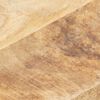 vidaXL bordplade 15-16 mm 80x60 cm massivt mangotræ