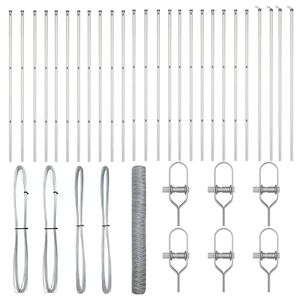 vidaXL Hegnsp&aelig;l S&oslash;lv