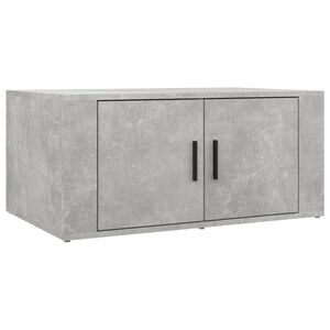 vidaXL sofabord 80x50x36 cm konstrueret tr&aelig; betongr&aring;