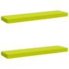 vidaXL 2-delt b&aelig;nkepude VUGHT 2 pcs 100% polyester Lys gr&oslash;n