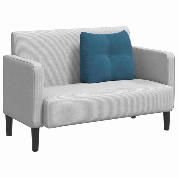 vidaXL Rygpude Bl&aring; 60 x 24 x 50 cm Fl&oslash;jl