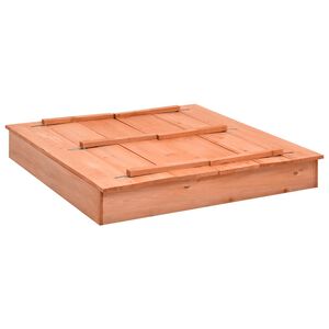 vidaXL sandkasse 95x90x15 cm fyrretr&aelig;