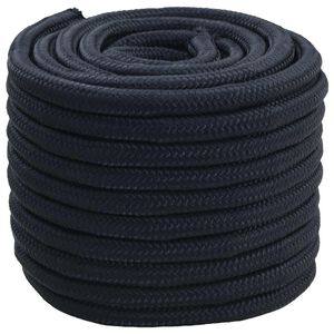 vidaXL B&aring;dsnor 2.5 mm 25 m Kongelig bl&aring; Polyester