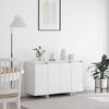 vidaXL Sideboard Hvid 120 x 41 x 75 cm Konstrueret tr&aelig;