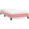 vidaXL sengeramme 90x190 cm fl&oslash;jl pink
