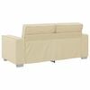 vidaXL Sofa Creme 180 x 80 x 84 cm Stof