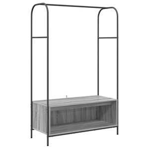vidaXL T&oslash;jstativ Gr&aring; 100 x 44 x 160 cm Konstrueret tr&aelig;