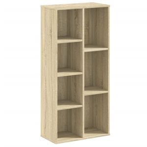 vidaXL bogreol 50x25x105 cm konstrueret tr&aelig; sonoma-eg