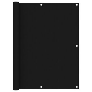 vidaXL altanafsk&aelig;rmning 120x600 cm oxfordstof sort