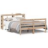 vidaXL sengeramme uden madras 150x200 cm massivt fyrretr&aelig;